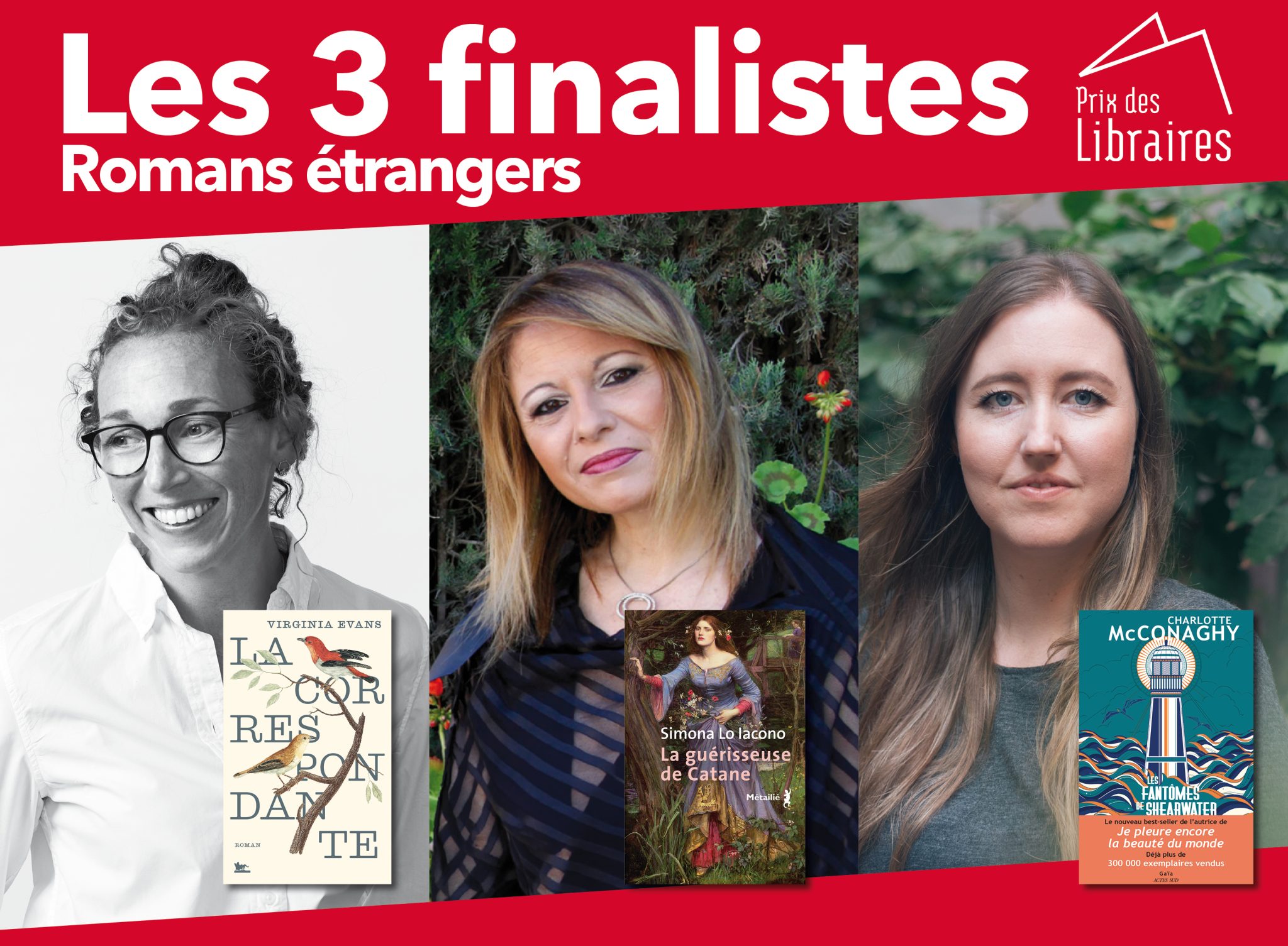 Découvrez les finalistes de l’édition 2026 – Prix des Libraires